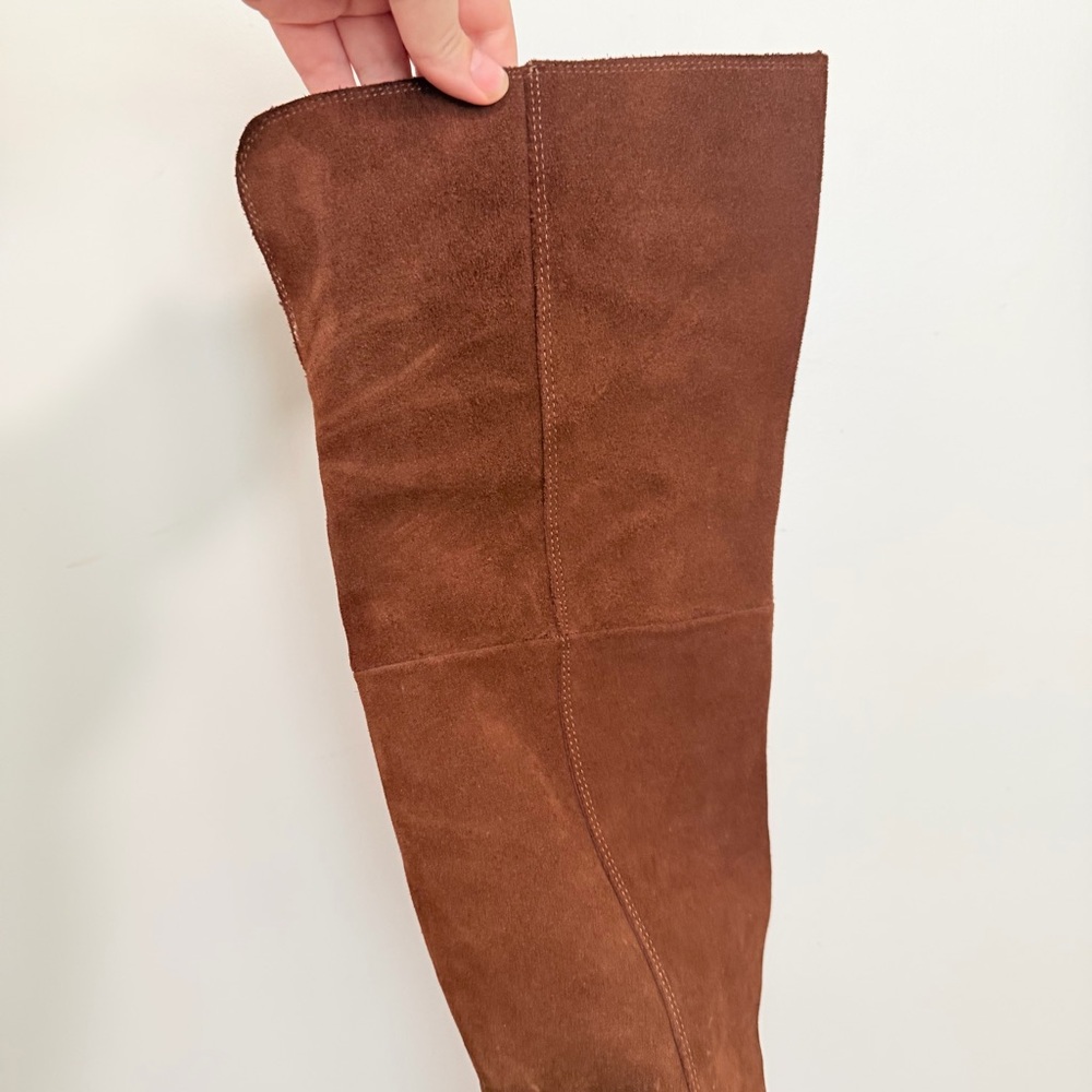 Steve Madden Brown Over the Knee Boots - Picture 6 of 10